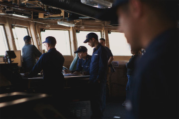 Attention on the bridge